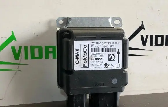 Ford Grand C-MAX Airbag control unit/module F1CT14B321RC 0285013268 6V00081885AA