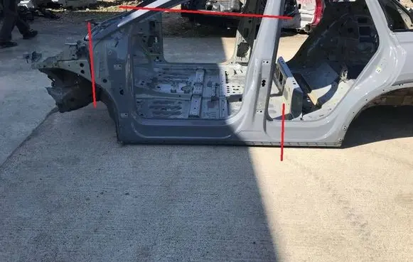 Audi Q4 e-tron Side car body part 