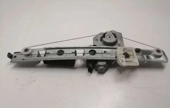 Sliding door window regulator with motor