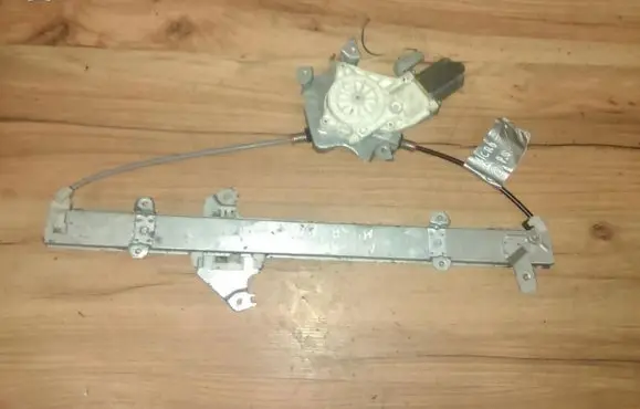 Nissan Micra Sliding door window regulator with motor