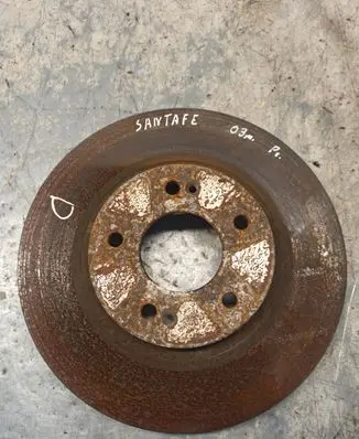 Hyundai Santa Fe Front brake disc