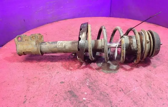 Opel Astra G Front shock absorber with coil spring 24443532