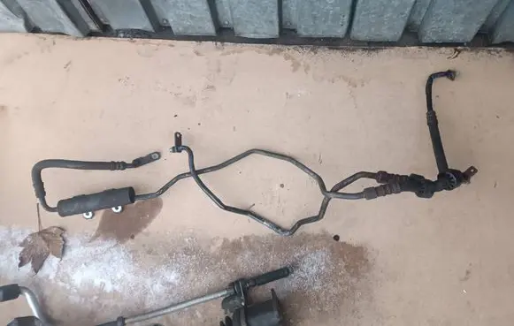 Audi A6 S6 C6 4F Gearbox oil cooler pipe/hose 4F0317818