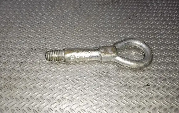 Towing hook eye
