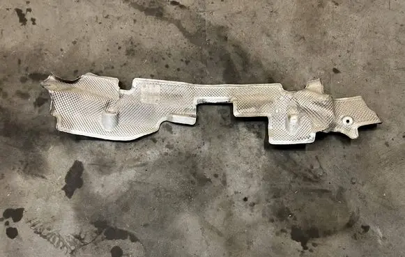 Porsche Panamera (970) Exhaust heat shield 97050456506