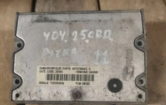 Chrysler Voyager Engine control unit/module 04727480AC T255302649 64469H