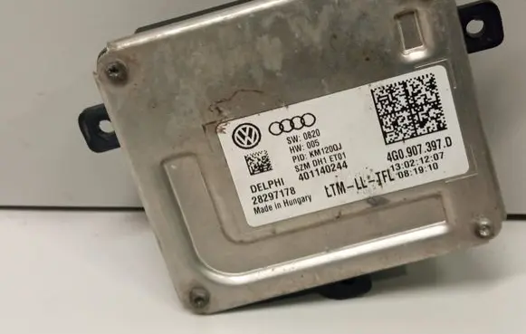 Audi A6 S6 C7 4G Headlight ballast module Xenon 4G0907397D