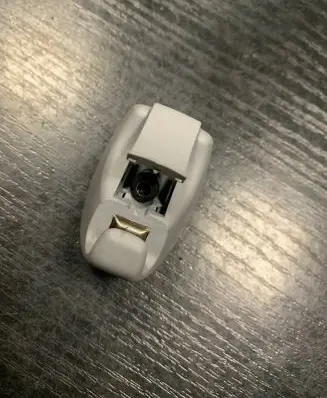 Sun visor clip/hook/bracket