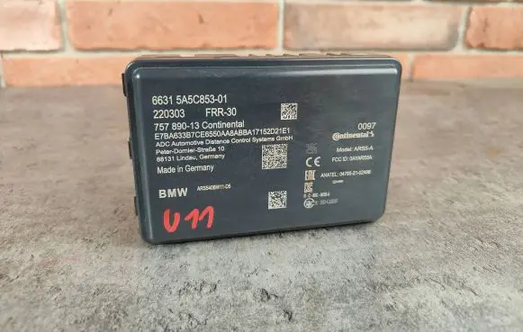 BMW X1 U11 Distronic sensor radar 66315A5C853 5A5C853 75789013