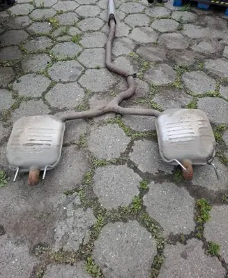 Opel Insignia B Rear muffler/silencer tail pipe 