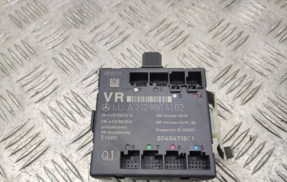 Mercedes-Benz E C207 W207 Door control unit/module A2129004102
