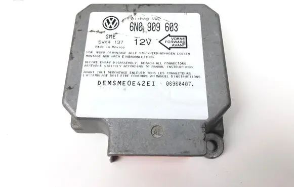 Volkswagen PASSAT B4 Airbag control unit/module 6N0909603