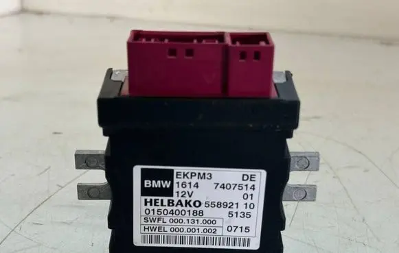 BMW 1 F20 F21 Fuel injection pump control unit/module 7407514 0150400188 55892110