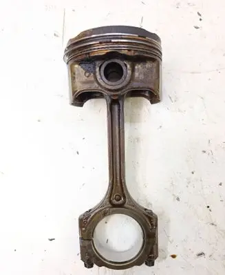 Piston with connecting rod