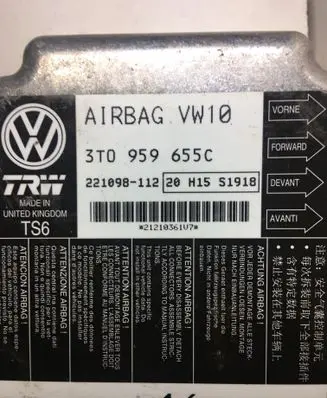 Skoda Superb B6 (3T) Airbag control unit/module 3T0959655C