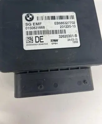BMW 3 F30 F35 F31 Hand brake control module 6863277 32620301B 0150831668