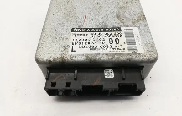 Toyota Yaris Power steering control unit/module 896500D290