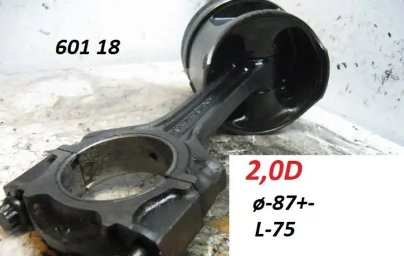 Mercedes-Benz 190 W201 Piston with connecting rod 60118