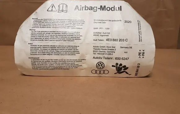 Audi A8 S8 D3 4E Passenger airbag 4E0880203C