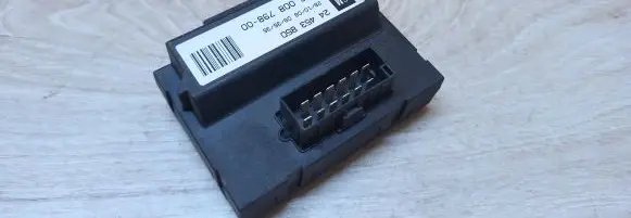 Opel Meriva A Tow bar trailer control unit/module 24453850 5DS00879800