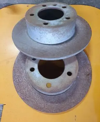 Opel Movano B Rear brake disc