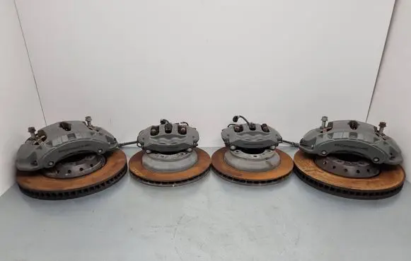 Porsche Cayenne (9Y0 9Y3) Brake discs and calipers set 9Y0615403AD 9Y0615106CN 9Y0615105CN