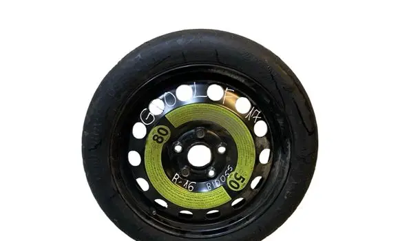 Volkswagen Golf VII R16 spare wheel 