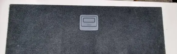 Volkswagen PASSAT B6 Trunk/boot mat liner 3C9863