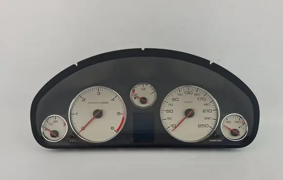 Peugeot 407 Speedometer (instrument cluster) 9658138580 A2C53106703