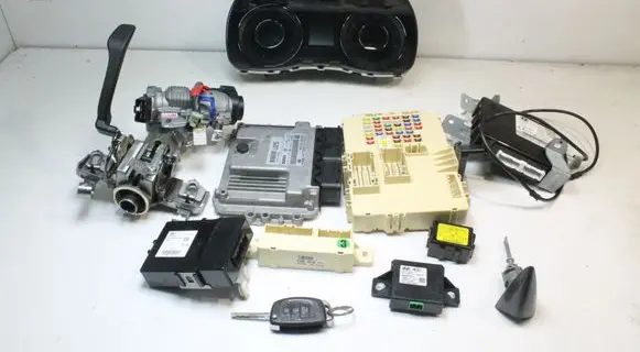 Hyundai i40 Engine ECU kit and lock set 0281018051 391202A205