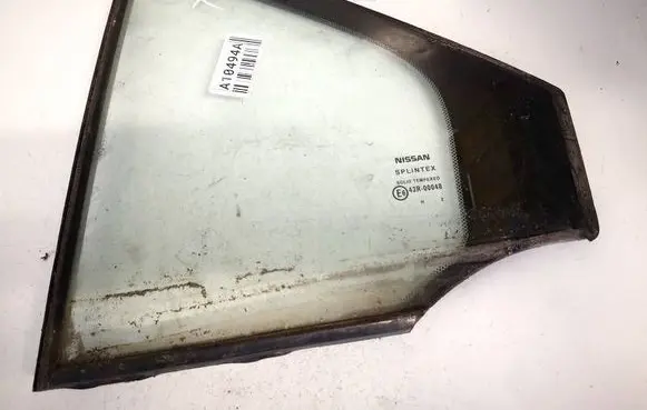 Nissan Primera Rear vent window glass as2