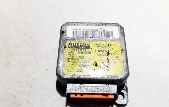 Peugeot 206 Airbag control unit/module 550541500 9636894080