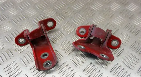 Front door hinge set