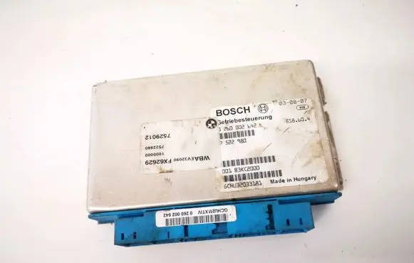 BMW 3 E46 Gearbox control unit/module 0260002642 7522980