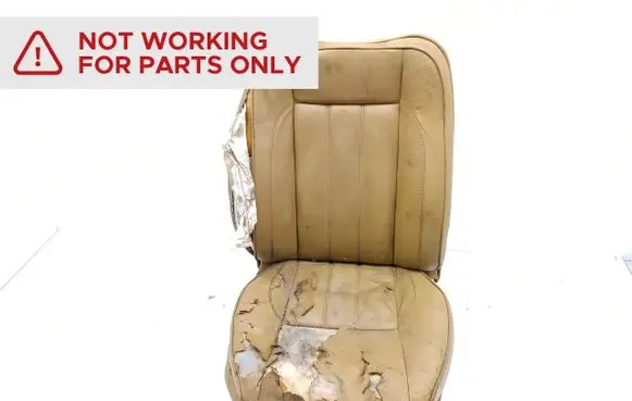 Bentley Arnage Front driver seat FORPARTSONLY