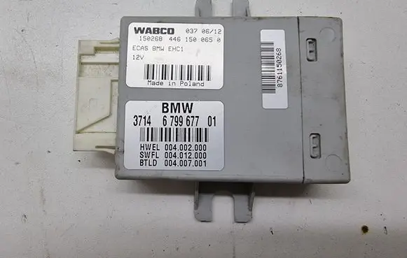 BMW 5 F10 F11 Air suspension control unit module (rear) 6799677 37146799677