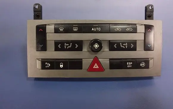 Peugeot 407 Climate control unit 96573322YW