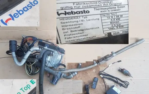 Suzuki Ignis Webasto circulation pump for autonomous heater THERMOTOPE 12V36KW 4KW
