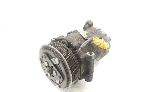 Peugeot 206 Air conditioning (A/C) compressor (pump) 9655191580