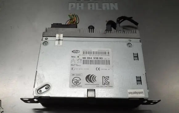 Peugeot 208 I Radio/CD/DVD/GPS head unit 9805493880 503551011503