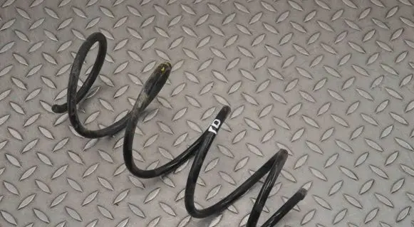 Front coil spring