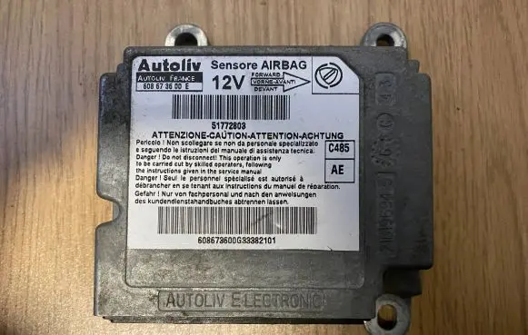 Fiat Doblo Airbag control unit/module 51772803 608673600E