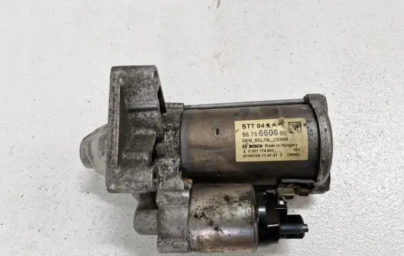 Peugeot 308 Starter motor 9675660680