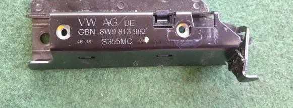 Audi A4 S4 B9 8W Bracket in trunk/boot 8W9813982