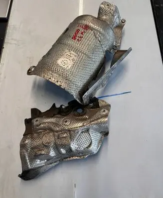 Fiat Doblo Exhaust heat shield 55208003 A595 51795374