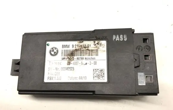 BMW 7 F01 F02 F03 F04 Other control units/modules 9216468