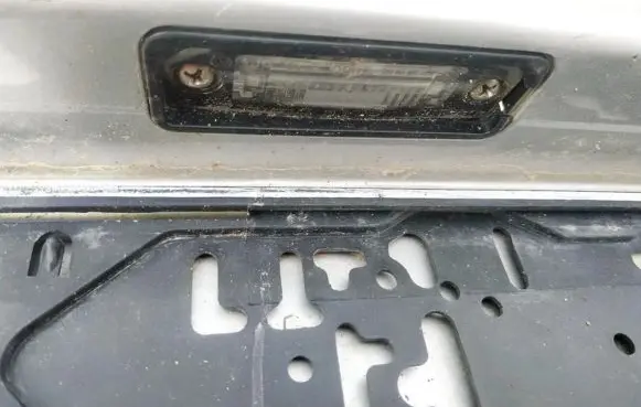 Number plate light
