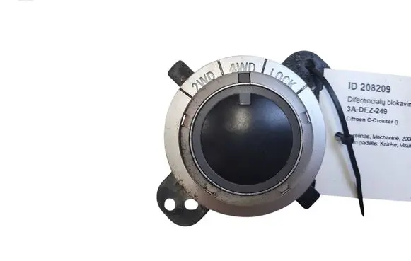 Citroen C-Crosser Differential lock switch 