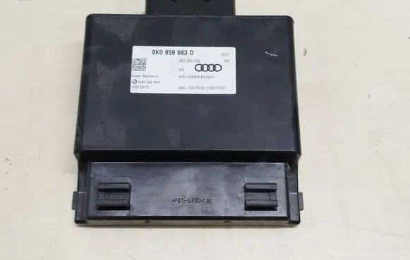 Audi A6 C7 Voltage converter/converter module 8K0959663D 8K0959663