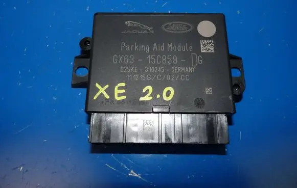 Jaguar XE Parking PDC control unit/module GX6315C859DG D25KE310245